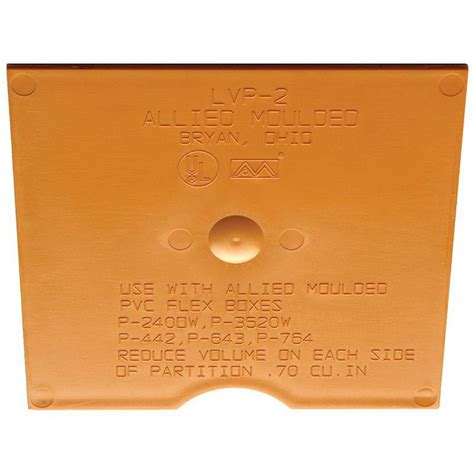 low-voltage pvc electrical box divider plate|Low Voltage Divider Plate .